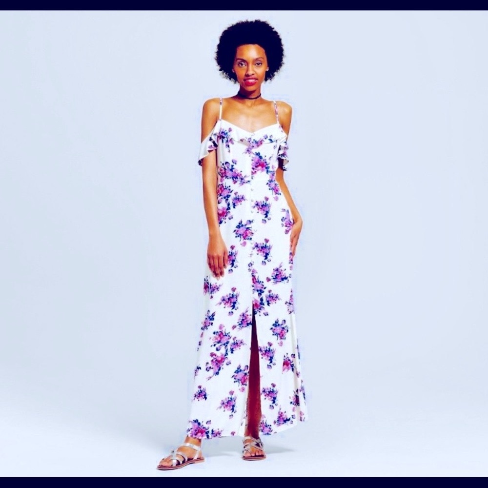 Xhilaration XXL Off the Shoulder Maxi Dress